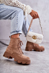 Suede Warm Boots Workers Brown Darvin