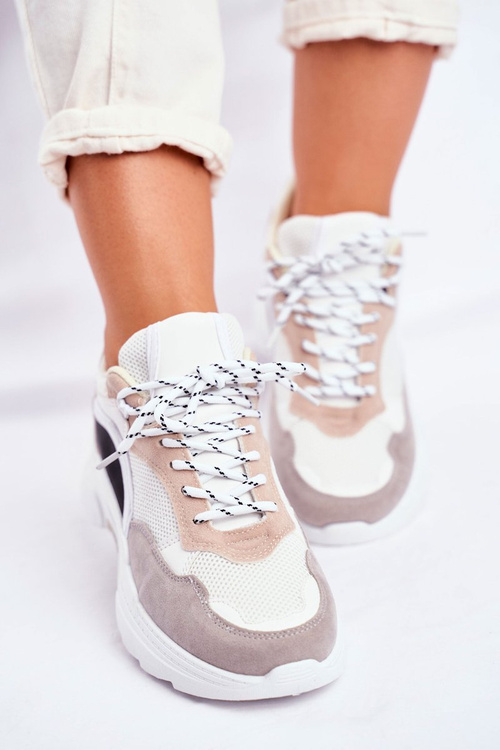 Women’s Sport Shoes Sneakers White Beige Mindanao