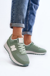 Sneakersy Buty Sportowe Damskie Zielone Lifari LY085