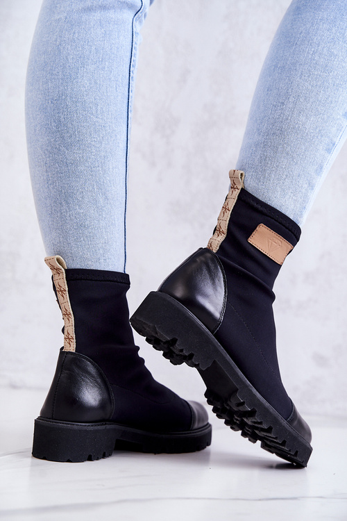 Fabric Slip-on Nicole Black 2705