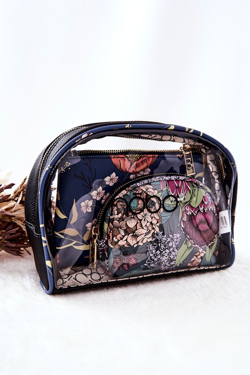 Small Transparent Cosmetic Case NOBO L0050-CM13 Mix