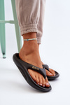 Women's Foam Flip Flops Big Star NN274A649 Black