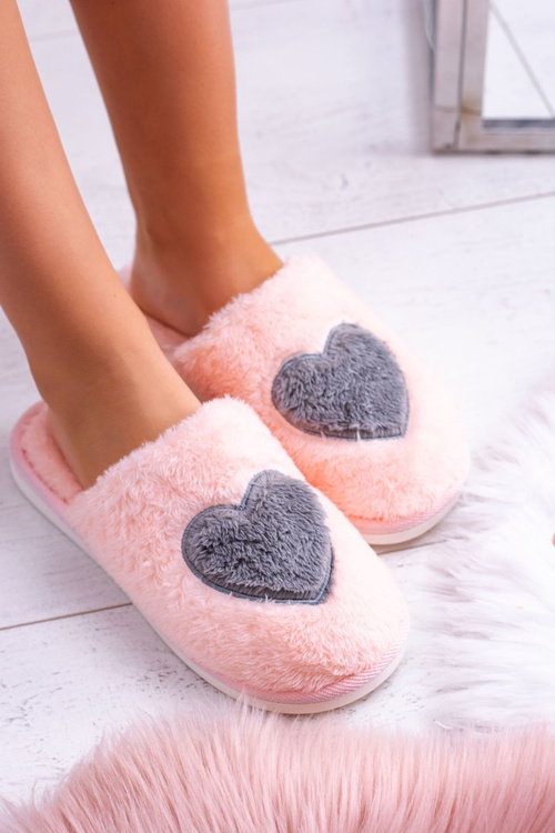 Women's Slippers Warm Pink Soft Slippers