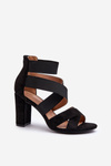 Women's Sandals with Straps Black Obissa