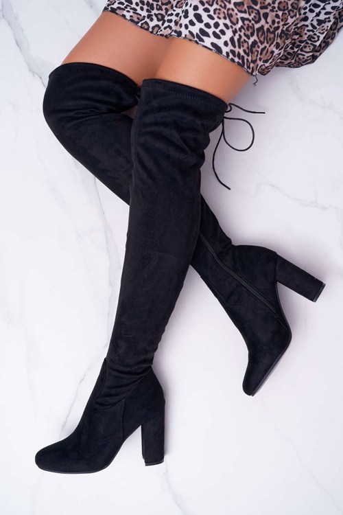 Women's Stiletto Boots Black Xamarin
