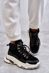 Women's High Sport Shoes GOE KK2N4098 Black