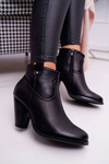 Women's Stiletto Boots Black Memfis
