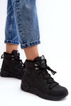 Women's Padded Boots On Platform Lee Cooper LCJ-23-44-1979L Black