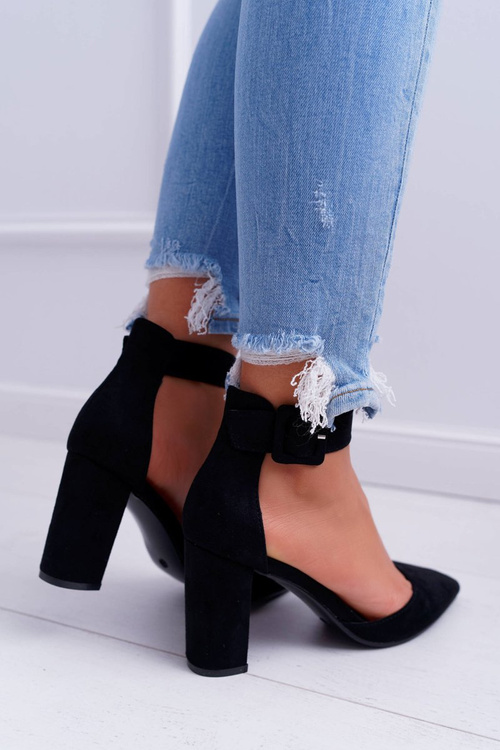 Women's Stiletto pumps Black Domine