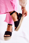 Suede Sandals Black Lisbon