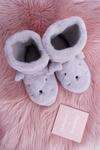 SOXO Warm Homemade Grey Booties Papa Bunnies 94529