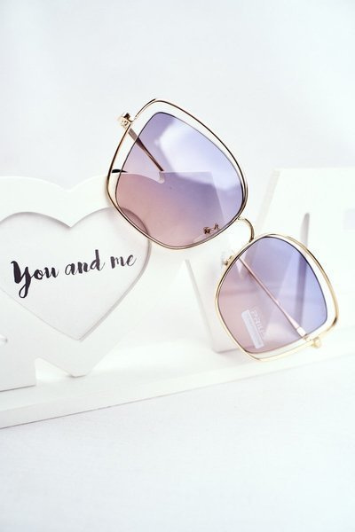 Women's Sunglasses Prius PRE-31 Gold Navy Pink Gradient