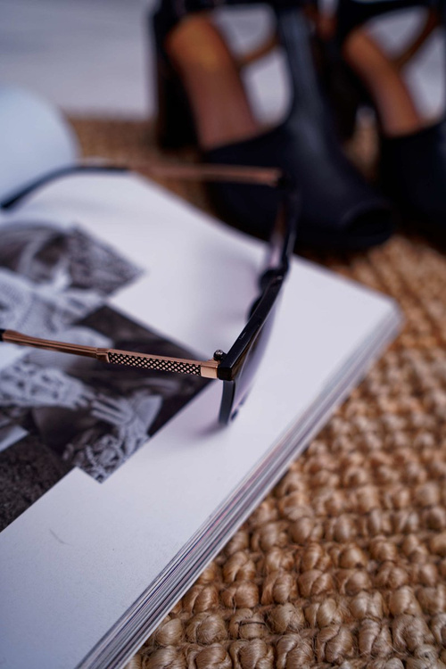 Prius PR-V33 Black Transparent Sunglasses