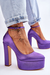 Fashionable High Heel Pumps Violet Hayden