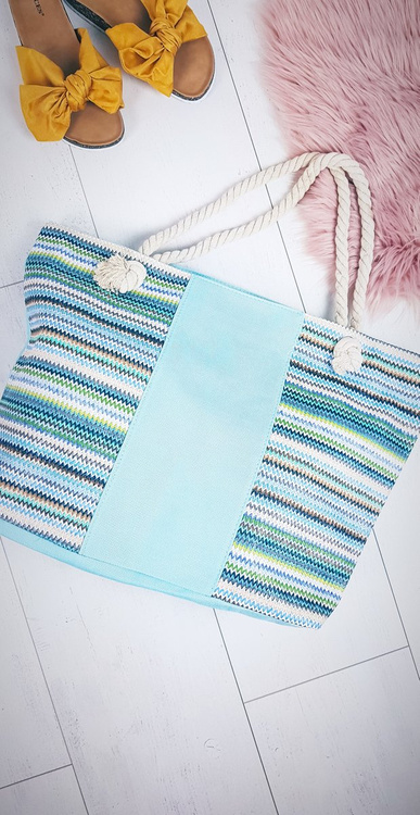 Large Beach Bag Sling Bag Mint