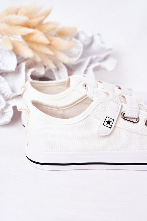 Children's Velcro Sneakers White Avengers