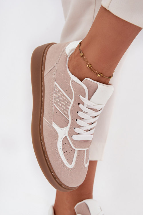 Low Women's Sneakers Beige Brenelle