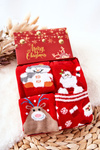 Children's Santa Clauses Socks Cosas Set of 4 Pairs