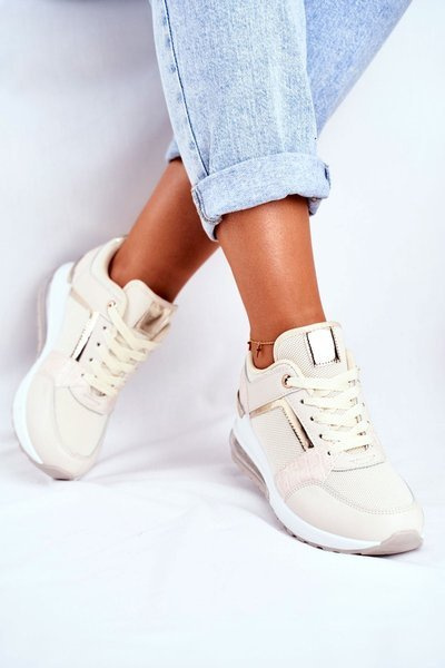Women's Sneakers Sports Beige Sparks