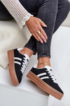 Women's Platform Sneakers Black Egelia