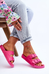 Women's Platform Slides Fuchsia Vertigo