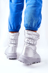 Women's Warm-up Snowboots Silver Starbone