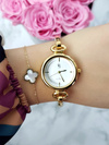 Luxe Women's Gold Mega Bracelet Watch