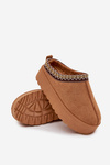 Children Youth Snow Boots With Embroidery On Platform Camel Jolisse