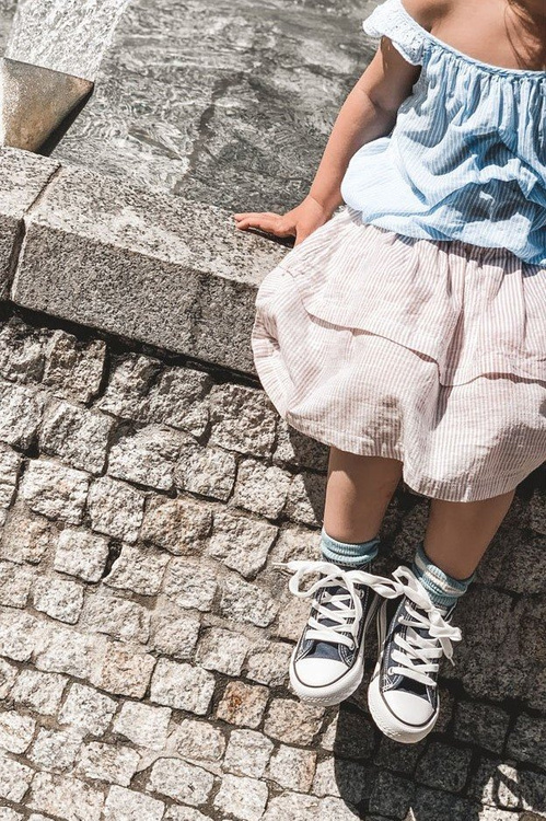 Kids' High Sneakers Navy Blue Filemon