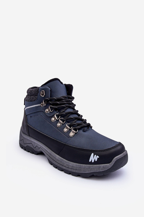 Men's Insulated Trekking Shoes Navy Blue Westtide