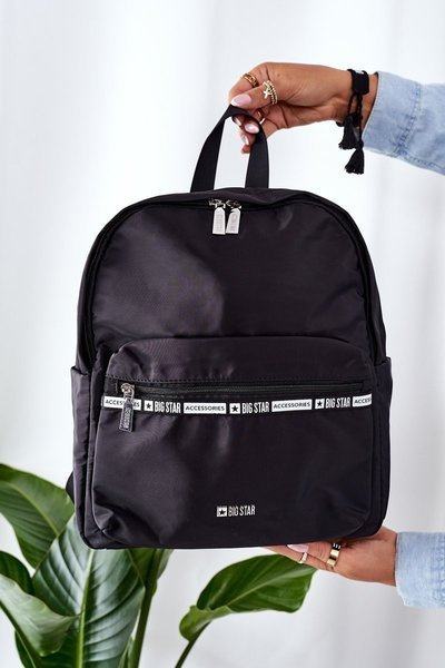 Women's Backpack Big Star II574042 Black