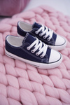 Kids' Classic Sneakers Navy Blue Filemon