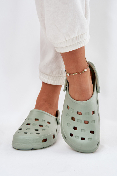 Ladies Foam Slippers Mint LEMIGO 806