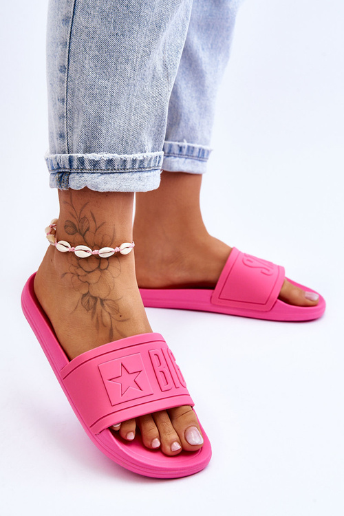 Women's Slippers Big Star HH274A039 Fuchsia