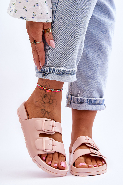 Women's Platform Slides Pink Vertigo