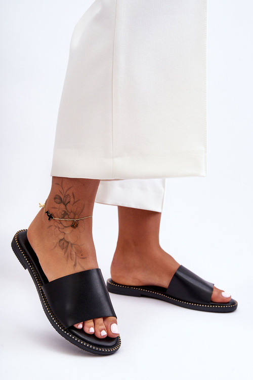 Women's Classic Slippers Black Aphrodite