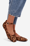 Women's Ballerinas With Strap And Buckle Panterka Janelor
