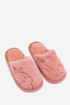 Children's slippers with fur Pink Norene