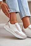 Women's Platform Sneakers Made Of Eco Leather White Issatta