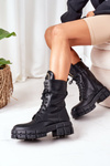Insulated Boots With Decorative Stones Black Hadley