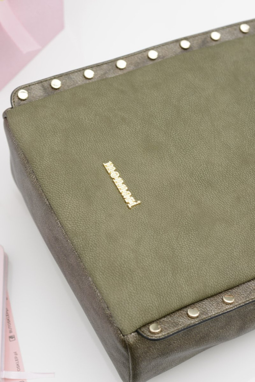 Monnari Olive Classic Urban Bag with Rivets