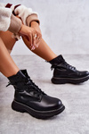Fashionable Leather Boots Black Casso
