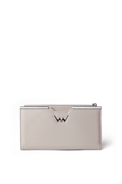 Large Wallet with Clasp White Nadine
