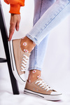 Women's Classic Sneakers Dark beige Be Mine