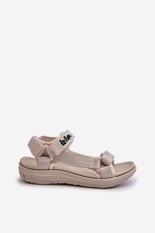 Sandały Damskie Beżowe Lee Cooper LCW-24-34-2614