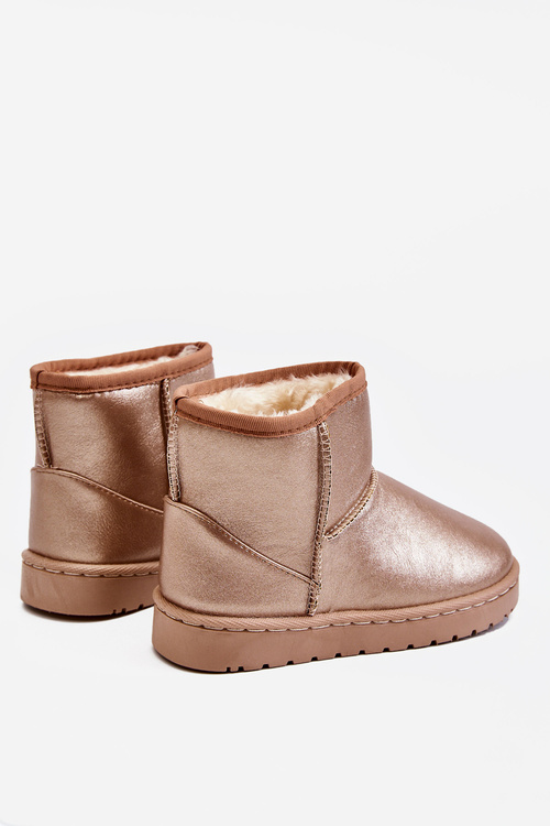 Children's Insulated Snow Boots Champagne Scooby