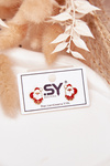 Santa Claus Earrings Made of Surgical Steel
