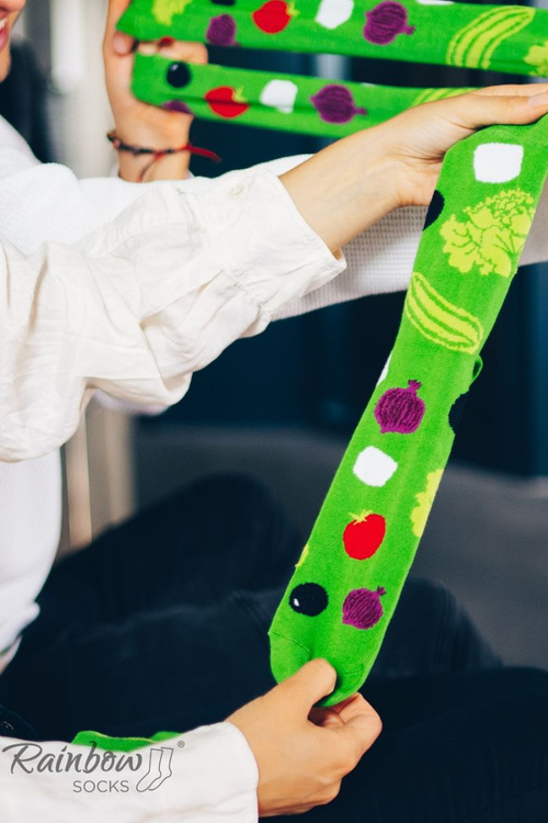 Skarpetki Rainbow Socks Sałatka W Pudełku 2 Pary