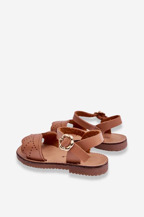 Classic Children's Sandals Brown Izzy