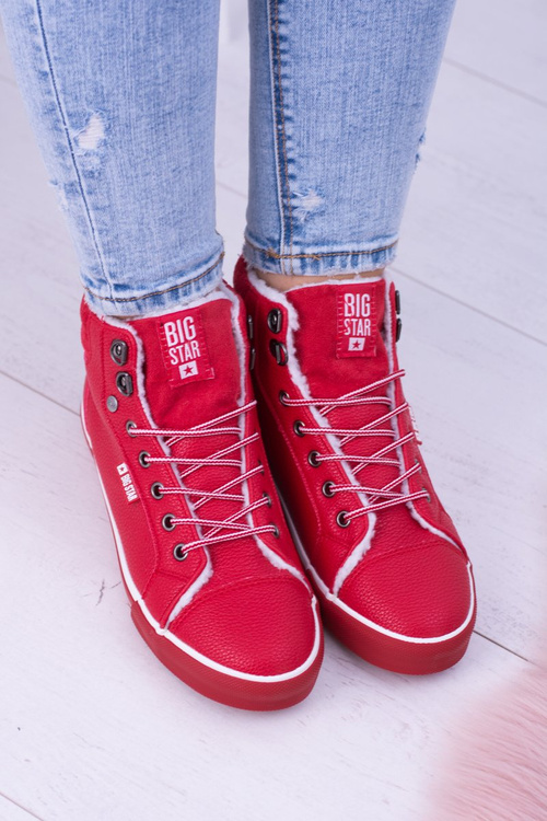Big Star Warmed Red Women's Tennis Shoes BB274003